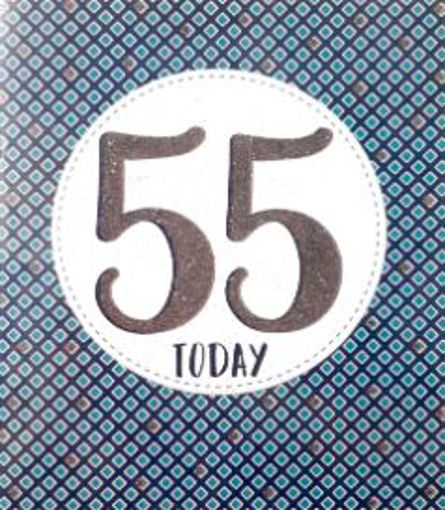 Picture of 55TH BIRTHDAY CARD